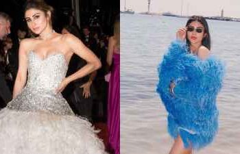 Cannes 2023- बार्बी डॉल बनकर कान्स में फिर छा गईं मौनी रॉय ब्लू ड्रेस में भी ढाया कहर!
