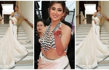 Cannes Film Festival 2023: सारा ने कान्स के दूसरे दिन भी अपना जलवा रखा बरकरार, व्हाइट ड्रेस में दिखी परी जैसी  l