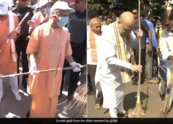 देशभर में आज स्वच्छता अभियान, गृहमंत्री अमित शाह, CM योगी समेत तमाम दिग्गजों ने उठाई झाड़ू