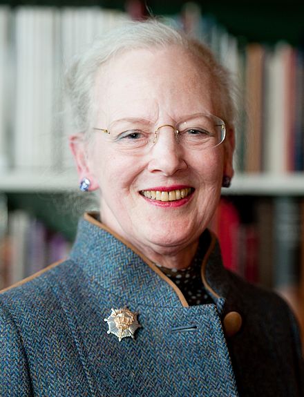 Margrethe II, Queen of Denmark, announces abdication